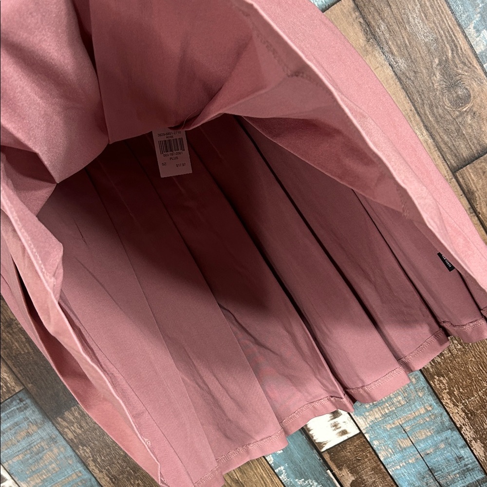 Wearever 1X Pink A-Line Women's Skirt - Picture 7 of 12